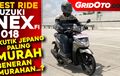 Test Ride Suzuki Nex FI Dalam Video, Simak Kelebihan dan Kekurangannya