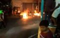 Video: Waduh, Motor Ini Terbakar Hebat Usai Jatuh Saat Balap Liar!