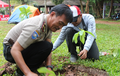 Satu Dekade Paguyuban Vario Nusantara Dirayakan Dengan Menanam Pohon