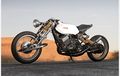 Nih Jadinya Yamaha 2 Tak Gabung Gaya Chopper dan Cafe Racer