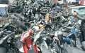 Motor Sitaan Ditumpuk "Segunung" di Satlantas Balikpapan, Bisa Dilelang?