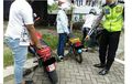 Honda CB Dipasang Pelat Nomor Kekinian Kena Tilang, Netizen Geram