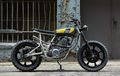 Yamaha SR500 Tambah Gagah Pakai Tangki Trail Lawas