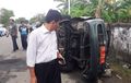 Gara-gara Kejar Pesawat, Mobil Dinas Tabrak Pembatas Jalan, 3 Pegawai Dinas Tewas