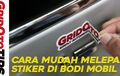 Video Cara Mudah Melepas Stiker Di Bodi Mobil
