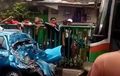 Remuk, Bus dan Tiga Mobil Tabrakan Beruntun di K. S. Tubun, Netizen Saling Menyalahkan