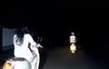 Horror, Polisi Ketemu Kuntilanak Naik Motor Enggak Pake Helm, Mau Nyetop Juga Merinding