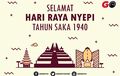 Selamat Hari Raya Nyepi Tahun Saka 1940