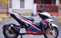 Yamaha Aerox Biang Mimpi, Livery Sampai Kaki-Kaki Gampang Dibikin Sporty