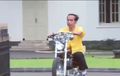 Video : Keren! Ini Dia Gaya Presiden Jokowi Tunggangi Motor Chopperland Miliknya