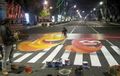 Bukan di Luar Negeri! Ini Penampakan Zebra Cross 3D Terbaru di Semarang!