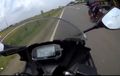Sadis! Video GSX R150 Lawan Satria FU150, Sempat Unggul Endingnya Begini