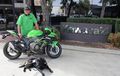 Sakti Bener, Rider Tunanetra Ngebut Pakai Kawasaki Ninja ZX-10R, Raih 266 Km/jam!
