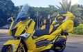 Heboh, Yamaha XMAX Kuning Ala Ferrari Mondar-Mandir di Jakarta, Ternyata Pemiliknya Berniat Mulia