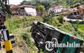 Miris, Mesin Mati di Tanjakan, Bus Masuk Jurang di Magetan, 3 Tewas