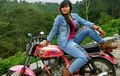 Dua Jempol, Lady Biker Ini Naik Honda CB Lawas Sampai Kalimantan, Incar Ke Merauke