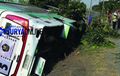 Ngeblong, Bus Mira Hantam Bus Pariwisata di Nganjuk, Tiga Orang Dilaporkan Tewas