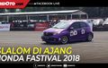 Video: Intip Yuk Serunya Lomba Slalom di Honda Fastival 2018