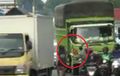 Nekat! Video Aksi Sekelompok Orang Hadang Truk Trailer di Jalan Raya, Nyawa Jadi Taruhannya