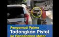 Video : Tak Terima Senggolan, Pengemudi Pajero Todongkan Pistol ke Pengendara Honda Astrea di Kleco Solo