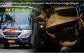 Toyota Fortuner Remuk Setelah Dihajar Bus Mira yang Ugal-ugalan, Begini Kronologinya