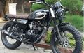 Kawasaki W175 Modif Scrambler Tanpa Mengutak-atik Rangka, Biayanya Segini Loh...