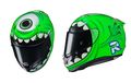 HJC Rilis Helm dengan Livery Unik ala Monster Inc, Bikin Kamu Serasa Dipelototin di Jalan!