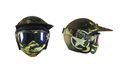 Mau Tampil Army Look? Helm Semi Cross Plus Maskernya Lagi Promo Cuma Rp 300 Ribuan Aja Nih!