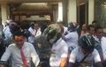 Heboh...Sembilan Sekjen Pendukung Jokowi Geruduk Kantor KPU Naik Moge
