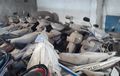 Mengherankan,  Puluhan Motor Teronggok Penuh Debu Di Penitipan Sampai Tahunan