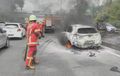Lho Kenapa Nih? Honda HR-V Terbakar Sampai Gosong di Tol Pasteur Bandung