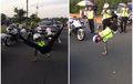 Mantap! Rayakan Hut Polantas ke- 36, Polisi Ini Breakdance di Tengah Jalan