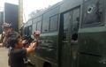 Nekat, Bus TNI Angkut Rombongan Bobotoh Diserang Orang Tak Dikenal