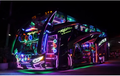 Asal Usul Ornamen LED di Bus Bisa Ngehits, Siapa Sih yang Mulai?