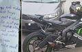 Maling Curi Motor Malah Dibalikin Lagi, Pemilik Dikasih Surat Ini