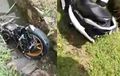 Kecelakaan Parah di Lembang, Mesin Yamaha NMAX Lepas Dari Bodi
