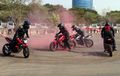 Aksi All New Honda CB150R Dan Sonic 150R, Asik Diajak Freestyle!