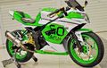 Modifikasi Kawasaki Ninja RR Mono, Jadi Gresini Setelah Nyusruk