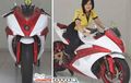 Modifikasi Kawasaki Ninja 250R, Ala Moge Pentolan Woman On Wheels