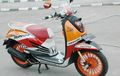 Modifikasi Honda Scoopy, Motor Paddoct Marquez Nih!