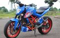 Modifikasi KTM Duke 200, Main Warna Biar Dilirik Ladies