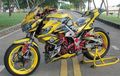 Modifikasi Kawasaki Z250, Jadi Bumblebee Dual Purpose