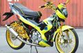 Modifikasi Suzuki Satria F 150, Mandiri Jadi Yellow