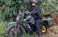 Modifikasi Honda CB150 Streetfire Gaya Militer, Siap Blusukan