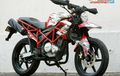 Modifikasi Yamaha V-Ixion, Dipaksa Ala Hypermotard