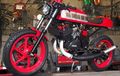 Modifikasi Yamaha RX Twin 125 1977, Cafe Racer Gaya Anak Sekarang!