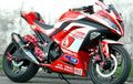 Modifikasi Kawasaki Ninja 250FI, Bersolek ala Ducati Alstare WSBK