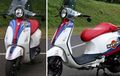Modifikasi Vespa Primavera 150 3Vie, Terinspirasi Tim F1 Williams Martini Racing