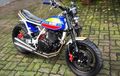 Suzuki Thunder 250 Bergaya Flat Tracker, Buat Jalan Sore!