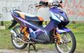 Yamaha Nouvo Ini Heboh Pakai Aksesoris Moge ER-6n